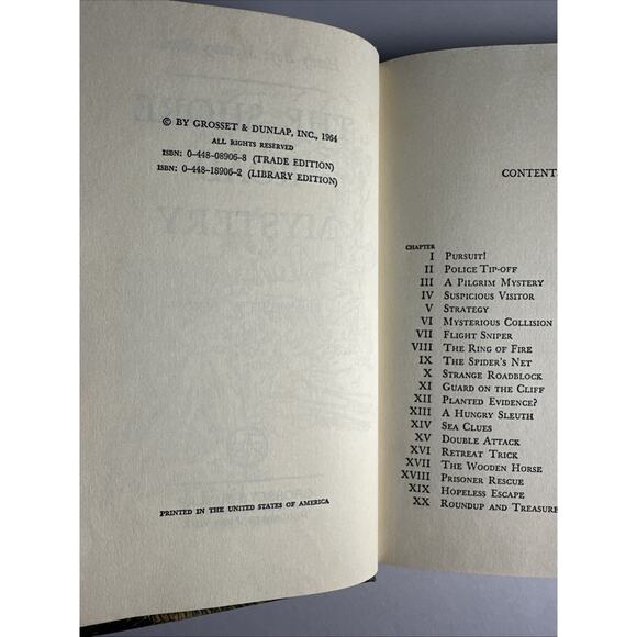 THE HARDY BOYS #6 THE SHORE ROAD MYSTERY Franklin W. Dixon 1964 - Picture 9 of 9